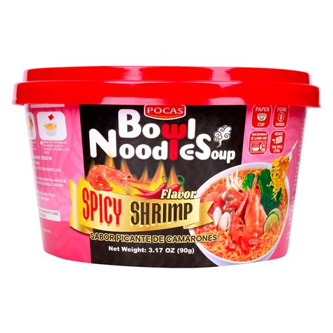 Pocas Bowl Noodle Soup With Spicy Shrimp Flavour 90 G Online At Best