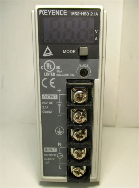 Used Keyence MS2 H50 24VDC Compact Switching Power Supply