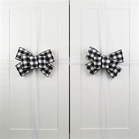 Amazon Set Of Kitchen Cabinet Christmas Bows Christmas Decor