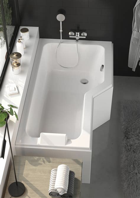 Baignoire asymétrique ARCADA 170x90 cm Droite 245730