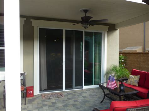 sliding door retractable screen doors orange county home improvement