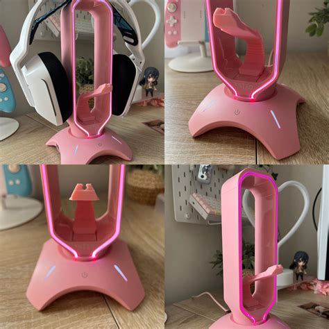 Tilted Nation Rgb Gaming Headset Stand In Headphone Stand With