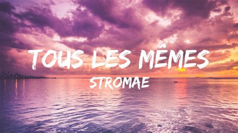 Stromae Tous les mêmes Lyrics YouTube