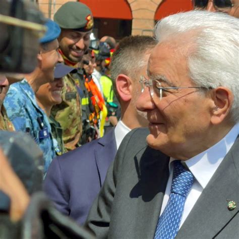 Romagna Bagno Di Folla Per Mattarella Il Presidente Non Sarete Mai