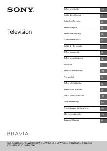 Mode demploi Sony Bravia KDL 50W755C Téléviseur LCD