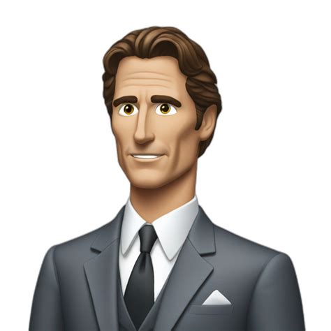 Patrick Bateman Sigma AI Emoji Generator