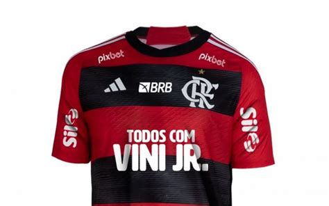 Flamengo terá mensagem na camisa Todos Vini JR em apoio a