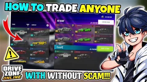 🤑how To Trade Anyone In Drive Zone Online🔥 With Without Scam💥 ⚠