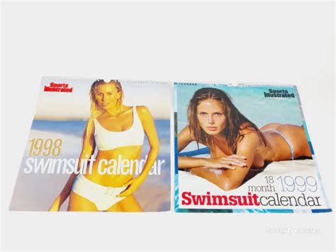 VINTAGE 1998 1999 Sports Illustrated Swimsuit Calendars Heidi Klum Tyra