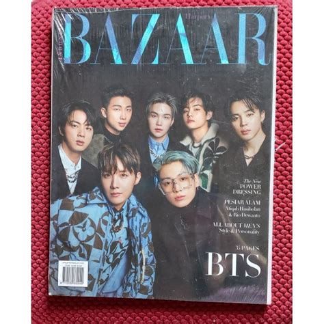 Jual MAJALAH BAZAAR BTS Shopee Indonesia