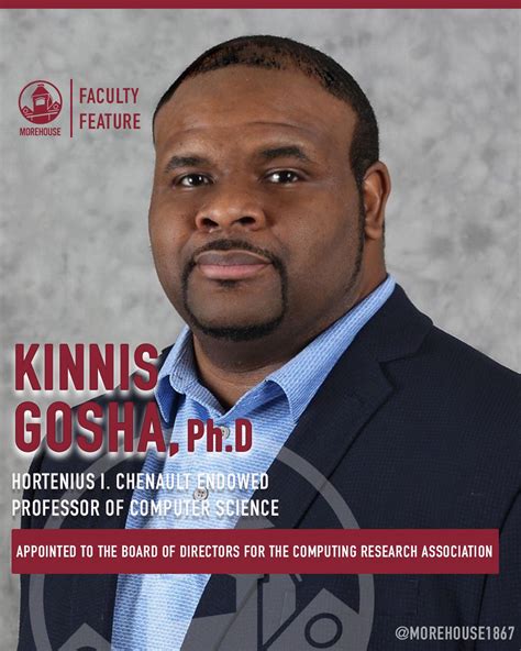 Morehouse College On Linkedin Facultyfeature Morehousestem