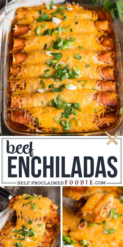 The Best Shredded Beef Enchiladas Recipe Self Proclaimed Foodie Artofit