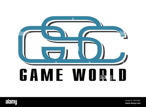 GSC Game World Logo White Background Stock Photo Alamy