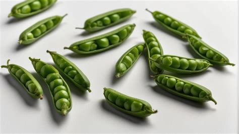 Premium Photo Fresh Green Peas Pod Closeup