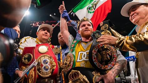 Revelan Que Canelo Planea Un Tercer Combate Para Cerrar El A O Y Ya