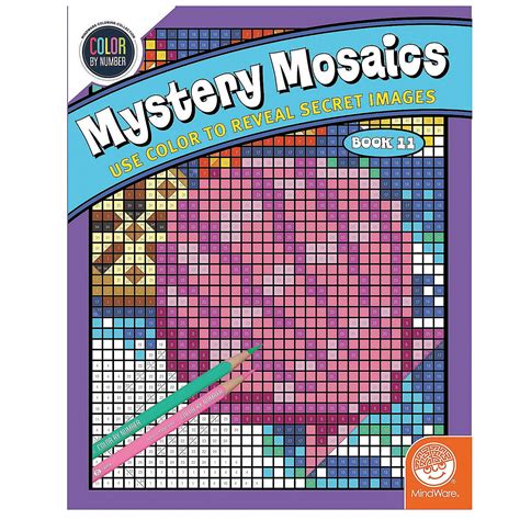 Color By Number Mystery Mosaics Book 11