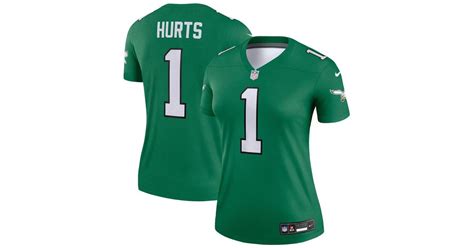 Nike Jalen Hurts Kelly Green Philadelphia Eagles Alternate Legend