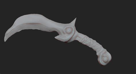 Artstation Bone Dagger