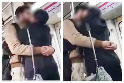 Khullam Khulla Pyar Karenge Couple Kiss On Delhi Metro In Viral Video