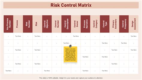 10 Best Risk Control Matrix Templates To Identify and Address Threats ...