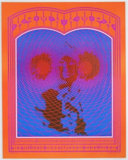 Concertposterauction Neon Rose B Kmpx Fm Moscoso No