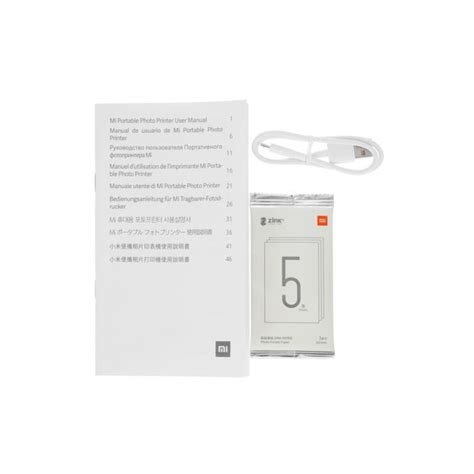 Xiaomi Mi Portable Photo Printer фотопринтер — купить по доступной цене ...