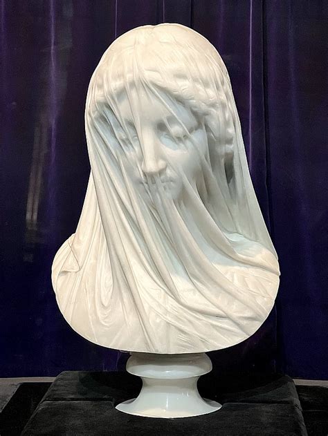 The Veiled Virgin Statue