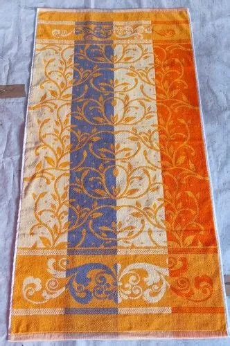 Shree Textiles Cotton Jacquard Terry Bath Towel For Bathroom Size