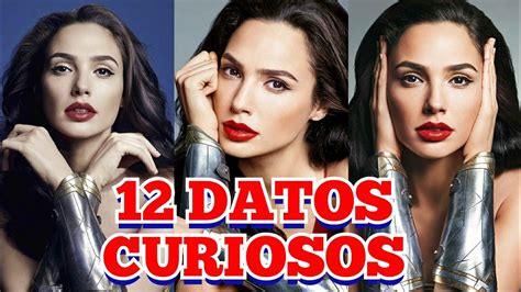 Curiosidades De La Actriz Gal Gadot Wonder Woman YouTube