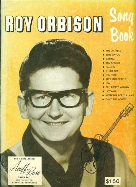 Roy Orbison Songbook Piano Vocal Guitar Oh Pretty Woman Uptown