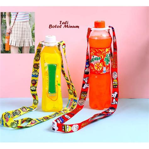 Jual Tali Botol Minum Bottle Strap Tali Eco Slim Line Liter Tup Tuppy