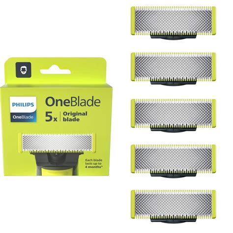 Ostrza Wymienne Do Golarki Philips OneBlade Original 5 Szt QP250 50