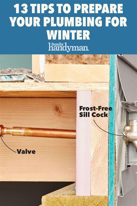 13 Tips For Winterizing Your House Plumbing