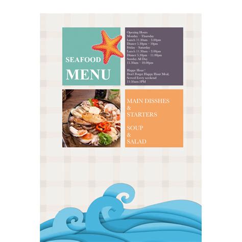 Menu Templates For Publisher