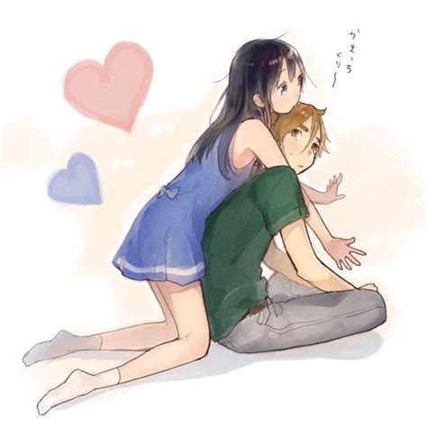 Pin By Daisuke3445 On Tamako Market Cute Anime Couples Anime Love Couple Anime Couples Cuddling