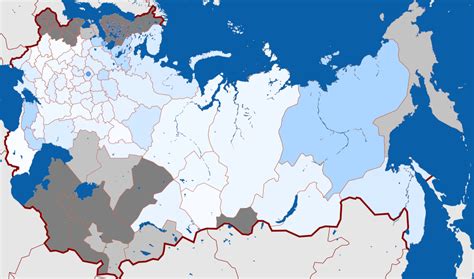 Map Russia Constituent Assembly Election 1917 Kadets