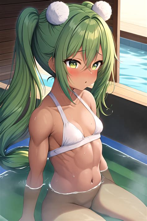 Anime Muscular Small Tits 80s Age Orgasm Face Green Hair Pigtails Hair