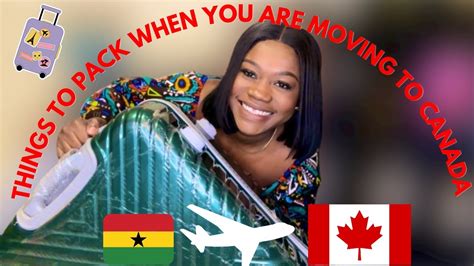 Essential Things To Pack When You Are Moving To Canada 🇨🇦 Complete Travel List Canada