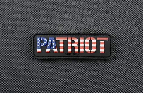 American Patriot 3d Pvc Morale Patch Britkitusa