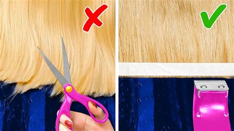 How To Cut Your Hair At Home In 5 Mins Hair Transformation And Hacks