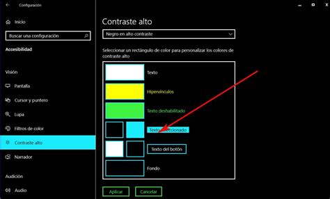 Cómo cambiar el color de la fuente del escritorio de Windows 10