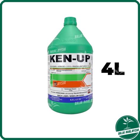 KEN UP 4 Liter Glyphosate Isopropylammonium 41 Racun Rumpai Rumput