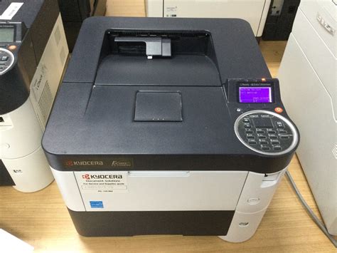 Printer Kyocera Ecosys Fs 2100dn Mono Laser Printer Powers On