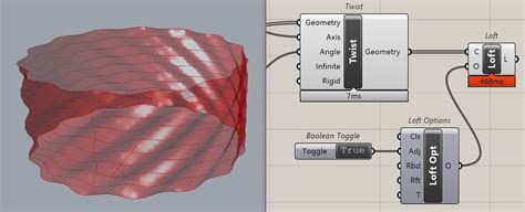 Lofting Different Sections From Array Curve Grasshopper Mcneel Forum