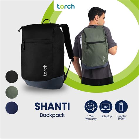 Jual Torch Shanti Tas Ransel Laptop Inch Daypack Tumbler Backpack