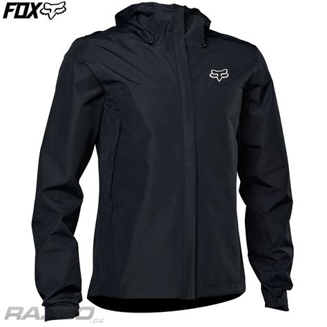 Pánská bunda na kolo FOX Ranger 2 5L Water Jacket Black 2022 bundy na