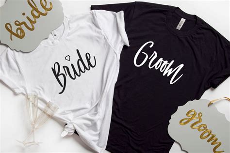 Bride And Groom Shirt Set Wedding And Honeymoon Shirts Bride Shirt