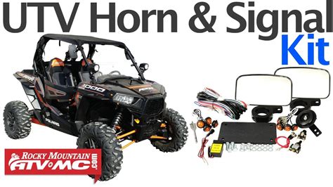 Tusk Utv Horn And Signal Kit Install Youtube