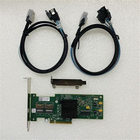 LSI SAS 9210 8i 8 Port 6Gb S PCIe RAID SATA Controller Card 2pcs SFF