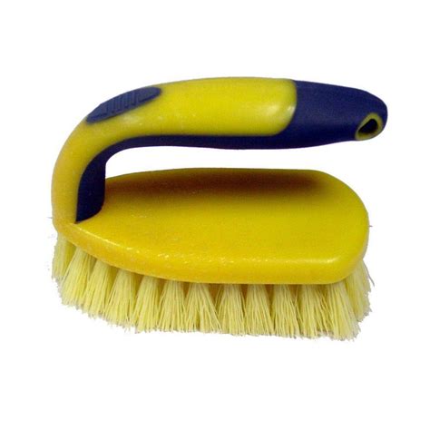 Workforce Small Soft Grip Scrub Brush Sbr2hd The Home Depot